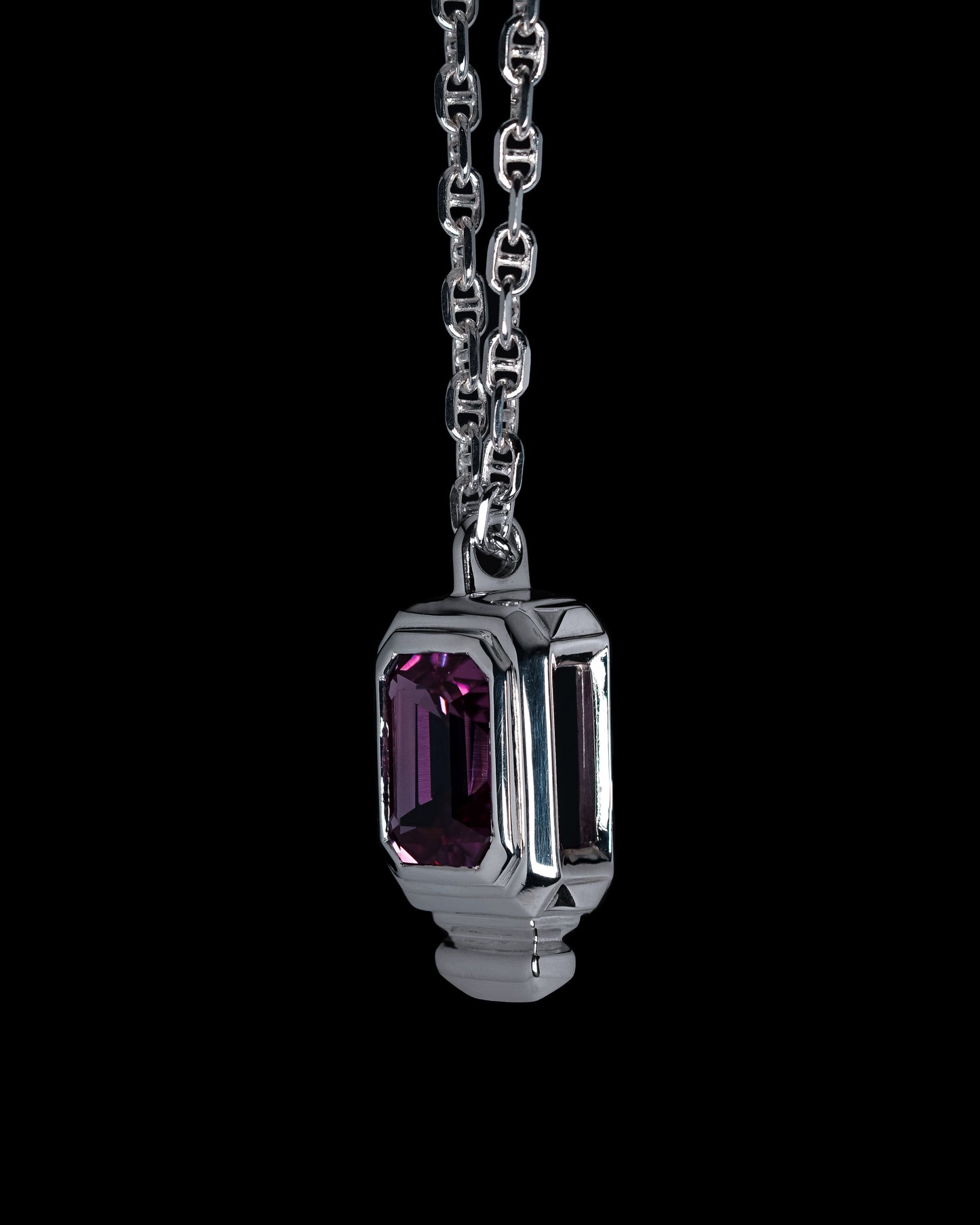 Escudo Necklace - Purple