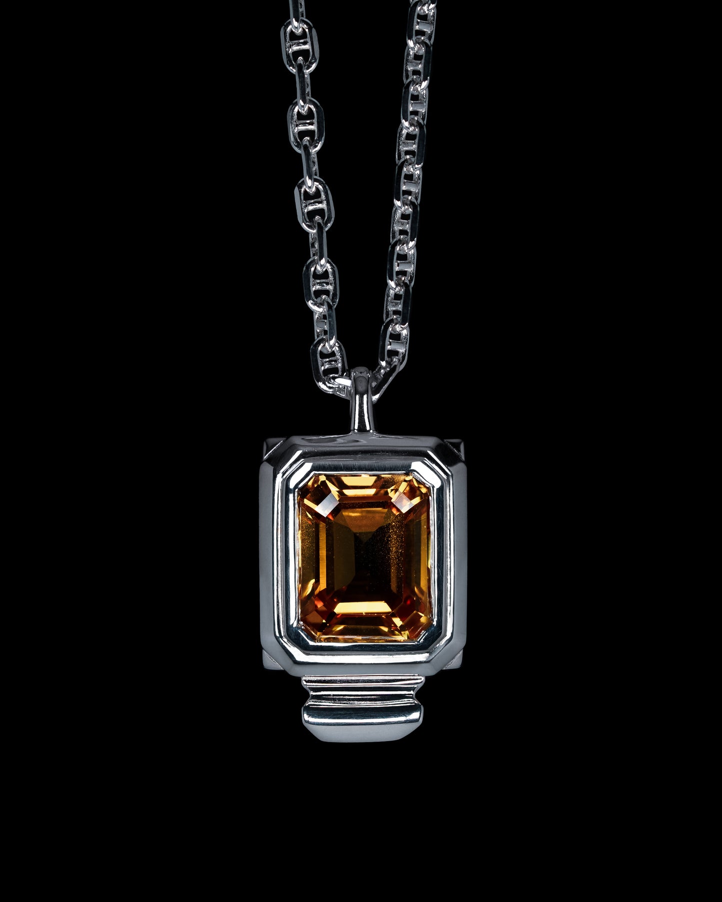 Escudo Necklace - Yellow