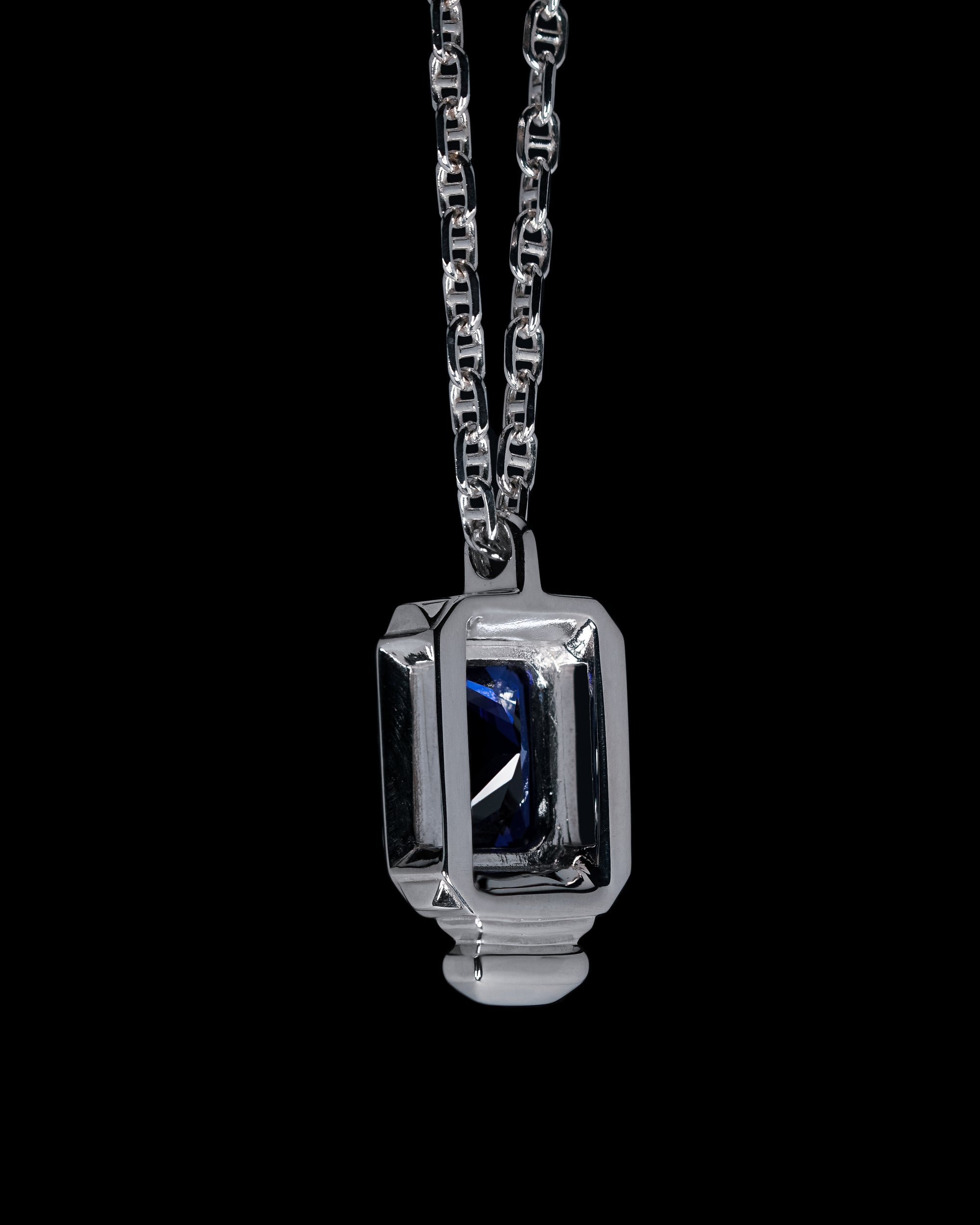 Escudo Necklace - Blue