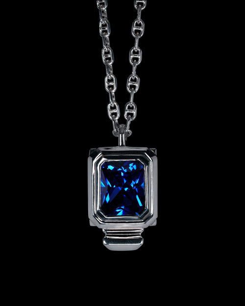 Escudo Necklace - Blue