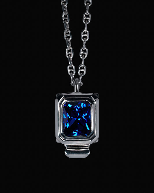 Escudo Necklace - Blue