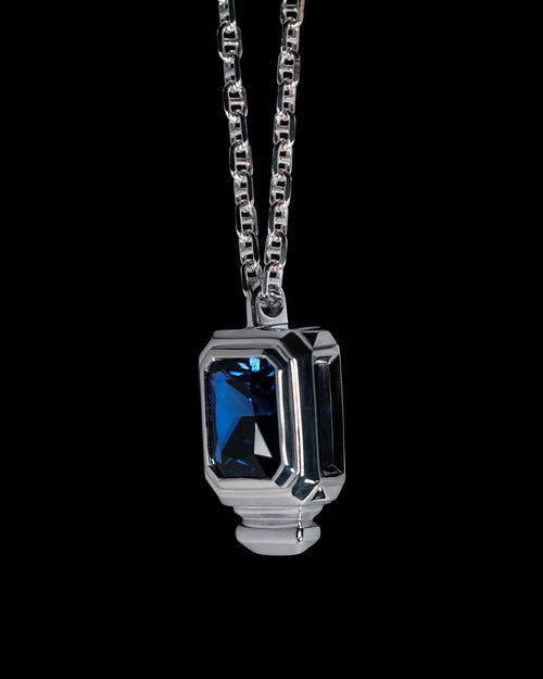 Escudo Necklace - Blue