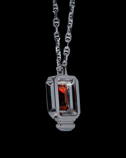 Escudo Necklace - Orange