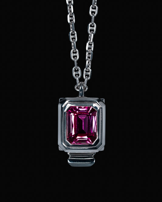 Escudo Necklace - Pink