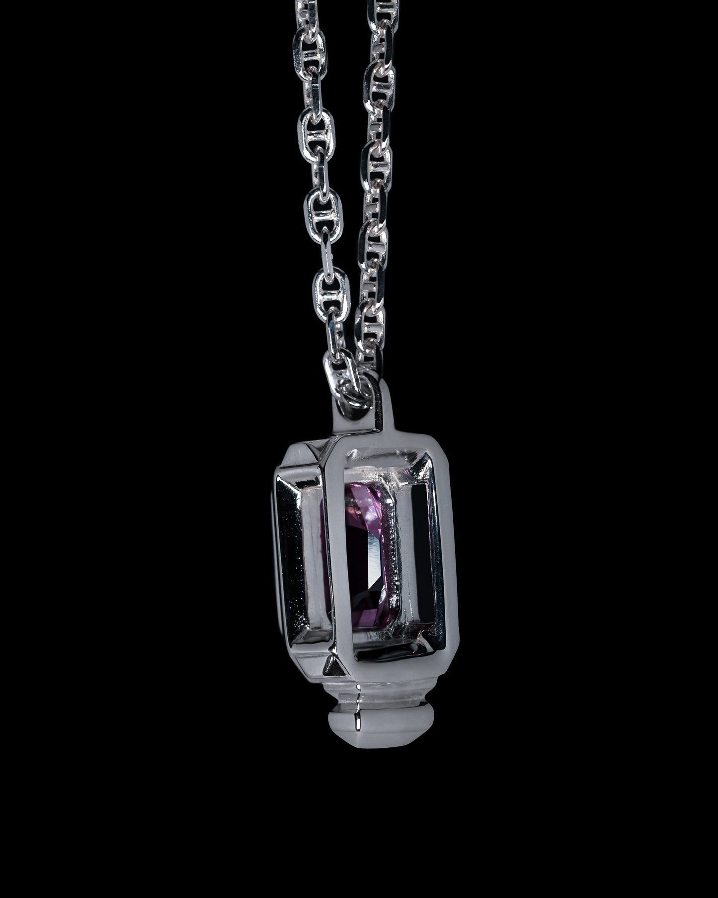 Escudo Necklace - Purple