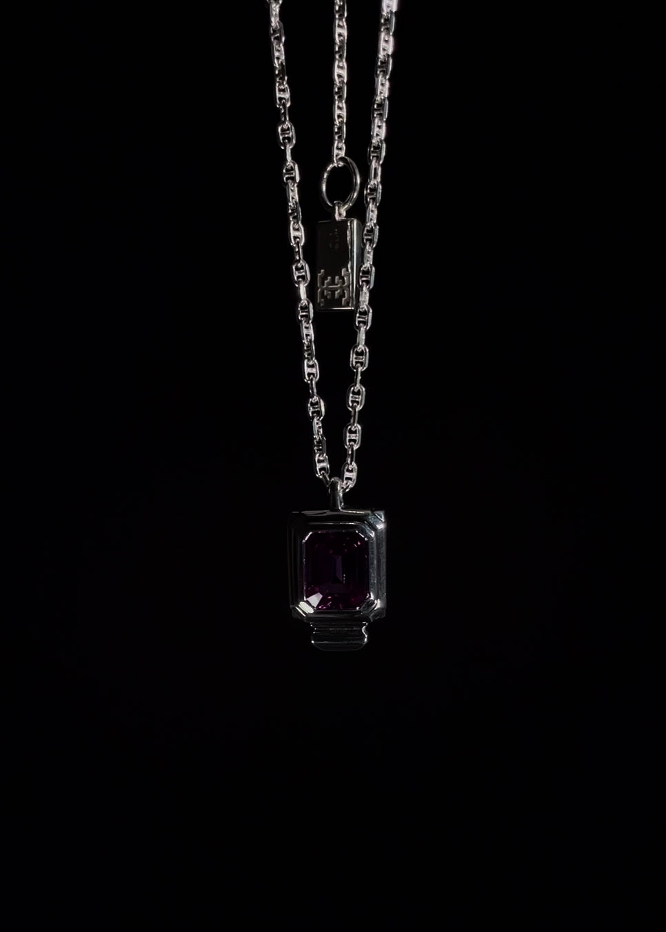 Escudo Necklace - Purple
