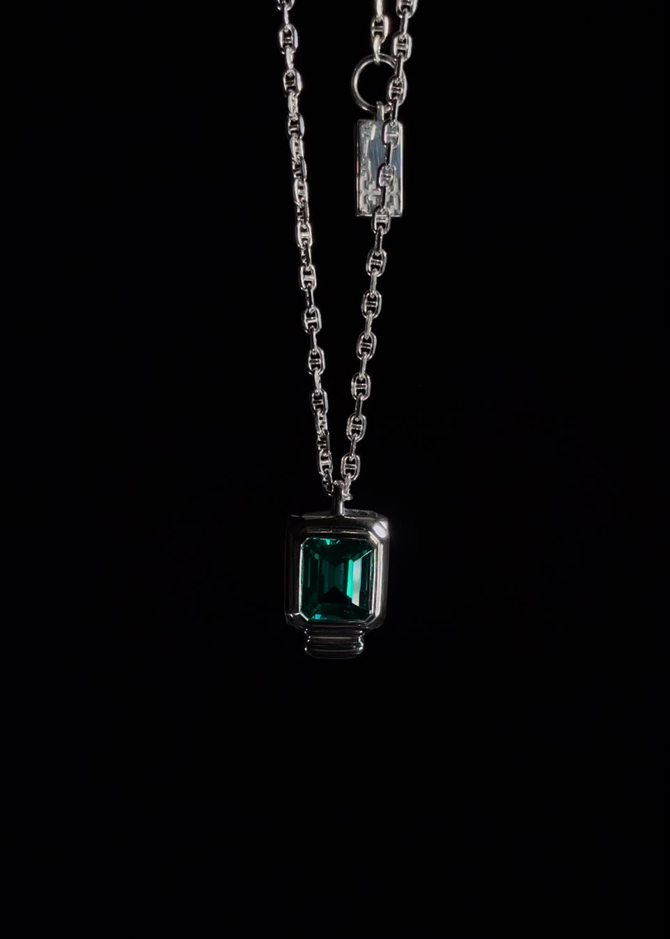 Escudo Necklace - Riviera Blue