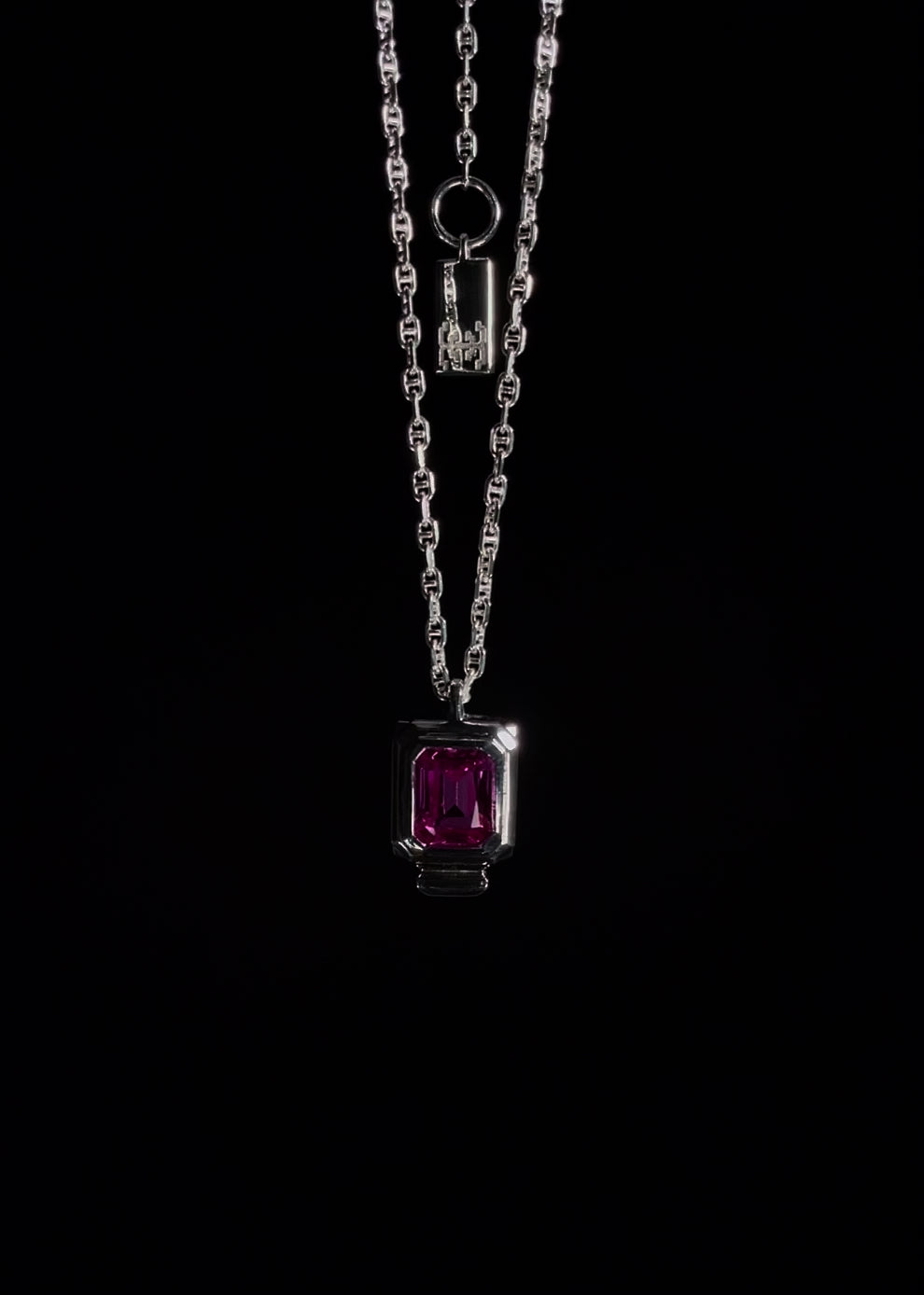 Escudo Necklace - Pink